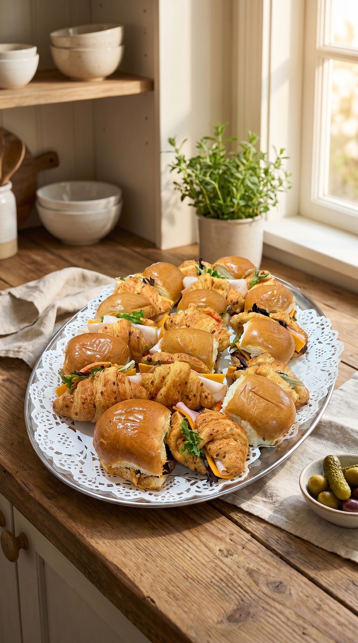 Maria Fusion Bites catering spread