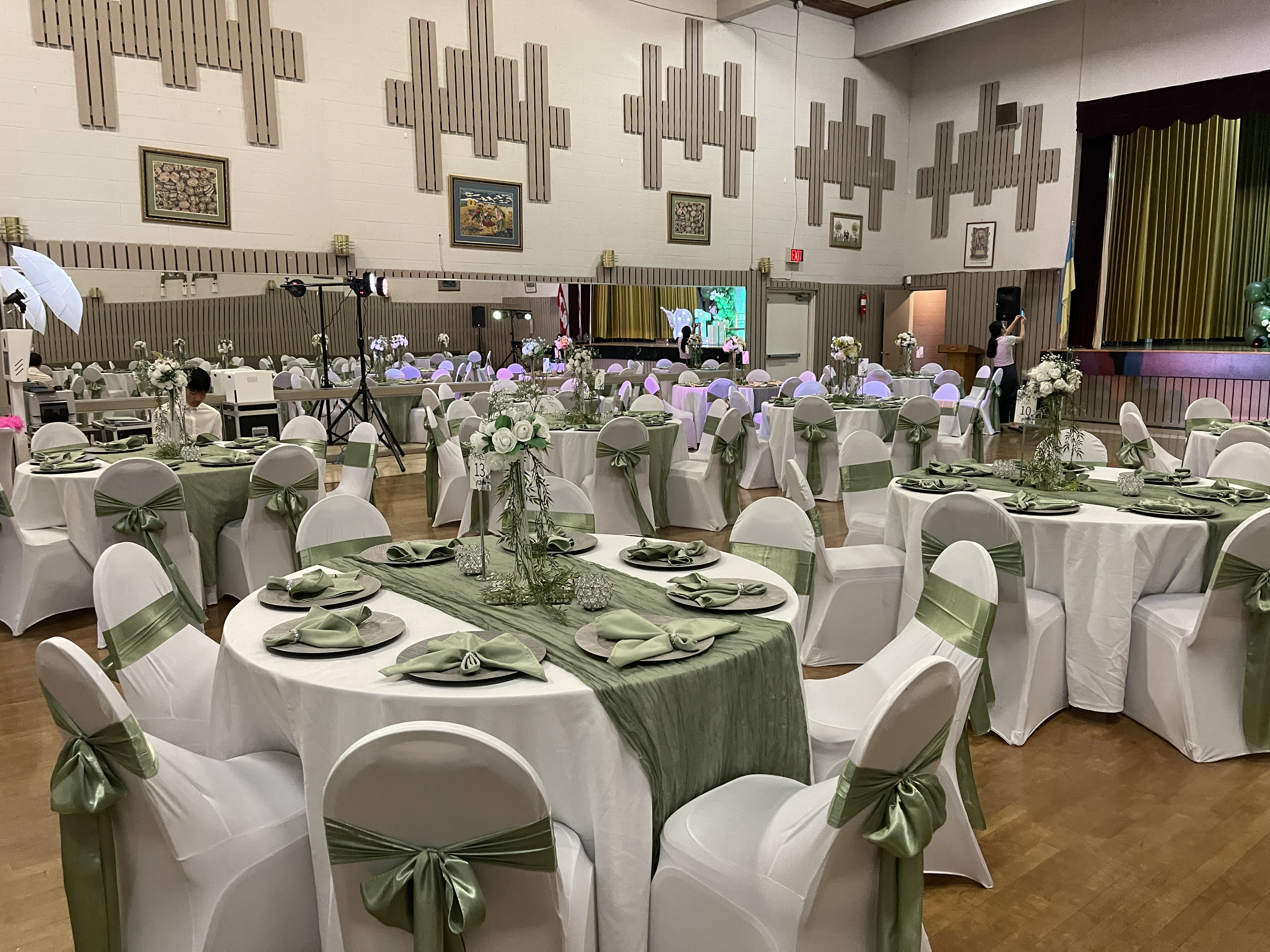 Fresh catering food preparation — Maria Fusion Bites, Burnaby BC